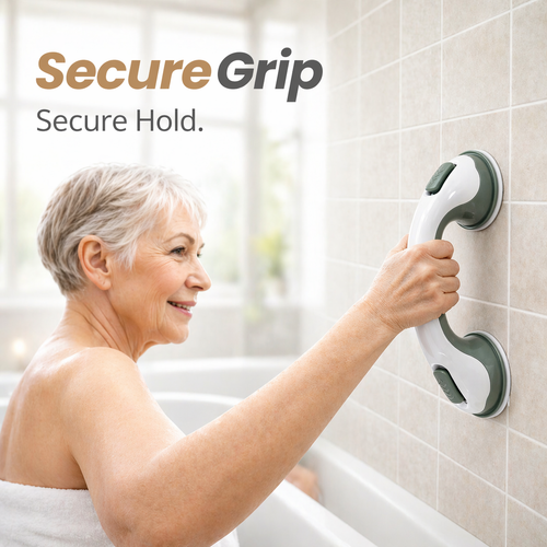 Safebar™ No-Drill Safety Grab Handle & Bathroom Handrail